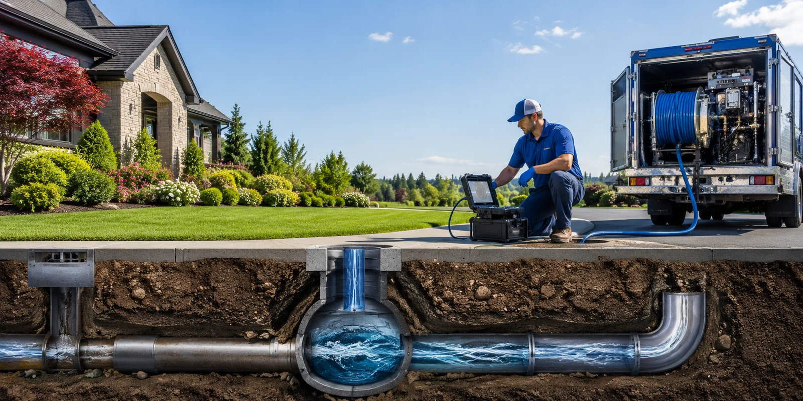Drainage restoration information for Hazleton, IN
